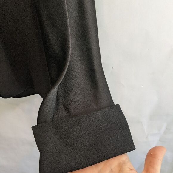 HAIDER Ackerman black blouse size 2(34) BNWT - Picture 2 of 8